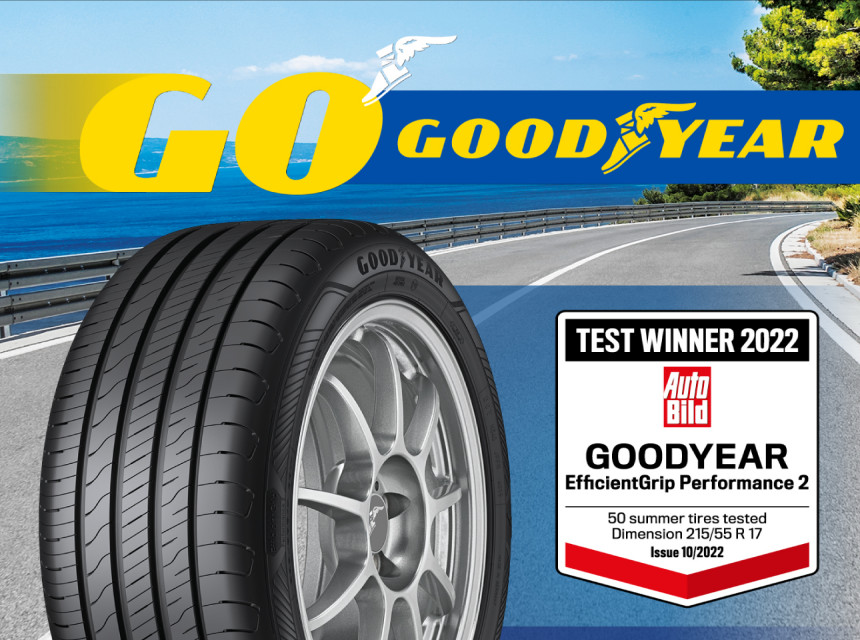 GOODYEAR - ADAC победник за летни гуми